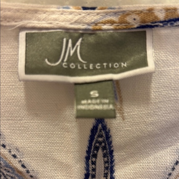 Alfred Dunner 100% linen tunic - Picture 4 of 6